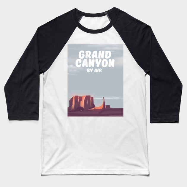Grand Canyon Baseball T-Shirt by nickemporium1